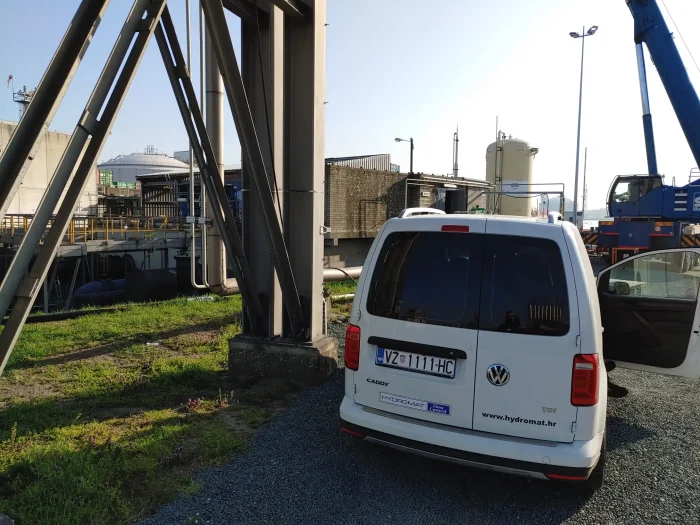 Hydromat hydraulic surge suppression units installed at BASF Antwerp cooling plant pumping station